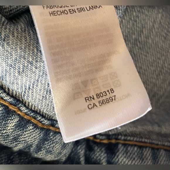 Lucky Brand medium wash denim jacket womens size XL - Picture 6 of 6
